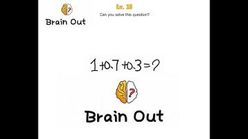 BRAIN OUT 2 LVL  15 || CAN YOU SOLVE THIS QUESTION ?? || WALKTHROUGH GAMEPLAY SOLUTION || BRAIN OUT
