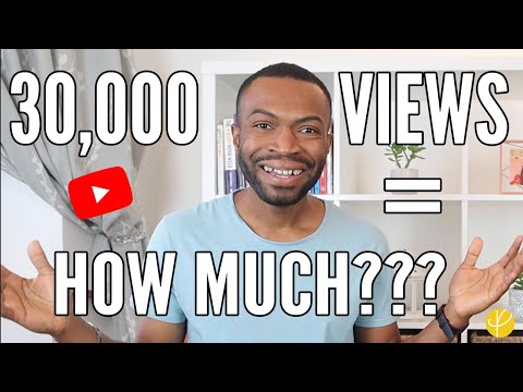 Monetization: How Much YouTube PAID ME for ONLY 30,000 Views