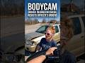 Bodycam: Driver Injured in Crash, Resists Officer's Orders