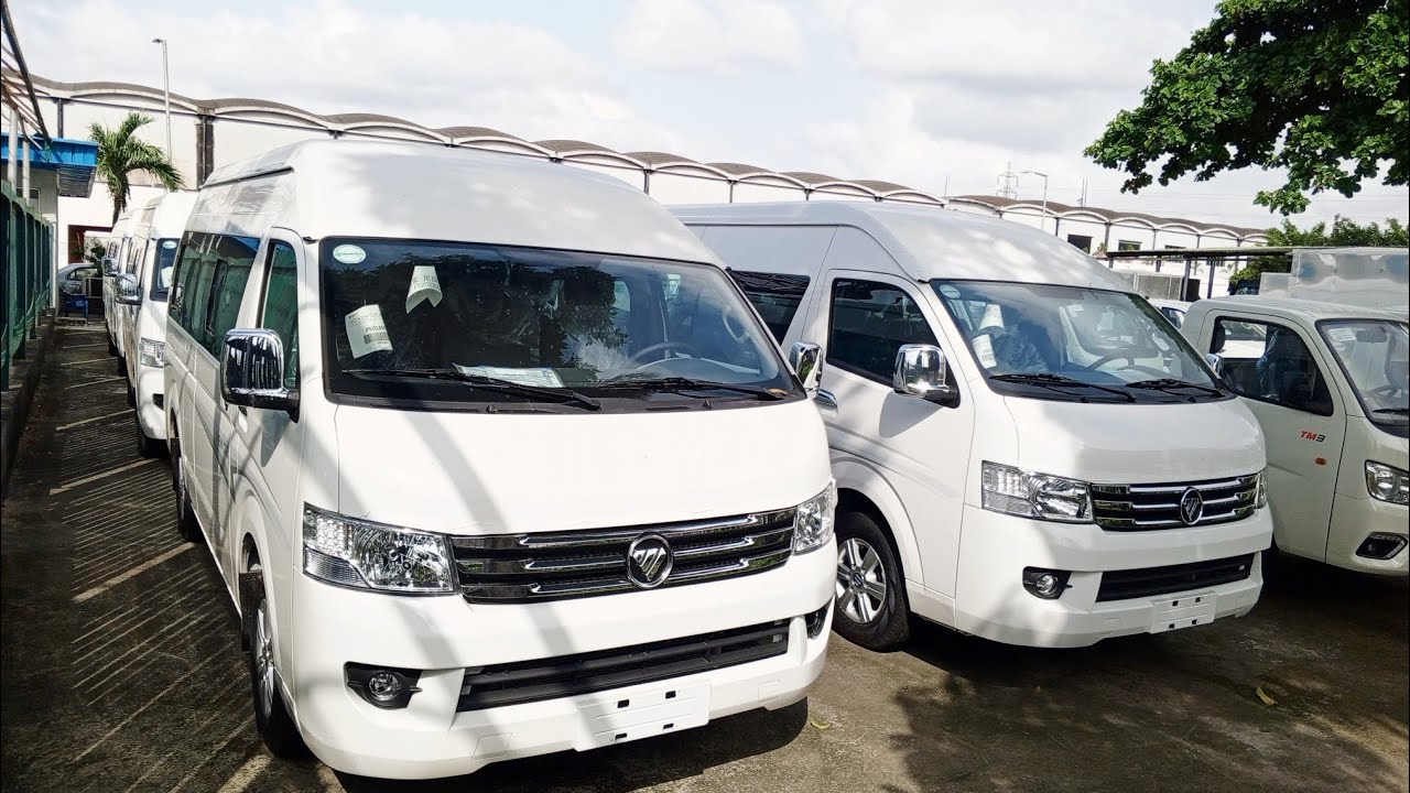 New Foton View 2023 White