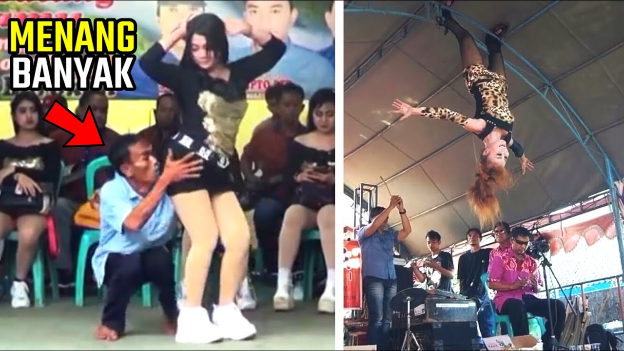 WARGA SAMPAI MELONGO! MOMEN NGAKAK BIDUAN SAAT MANGGUNG