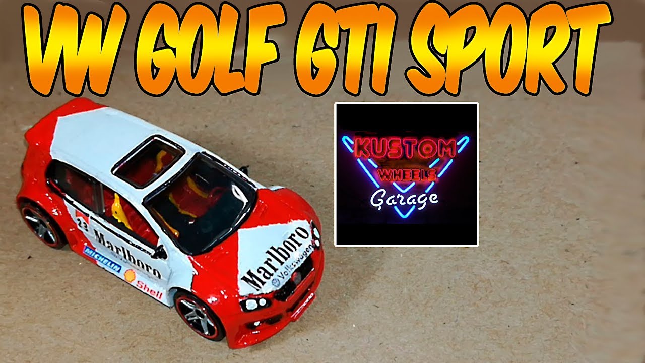 Haz un VW Golf Gti Hot Wheels KWG YouTube