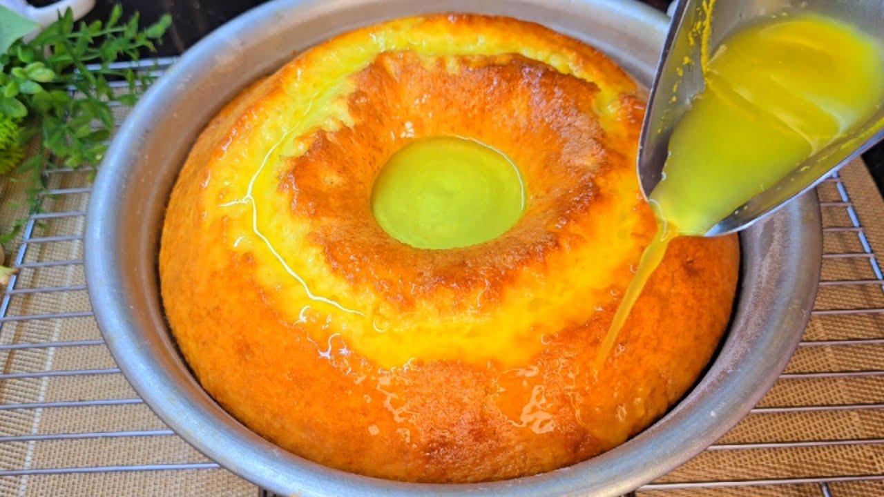 كيكة البرتقال اللي حقات ملاييين المشاهدات🔥 بجميع التفاصيل مستحيل تجربيها ومتعوديهاش👌