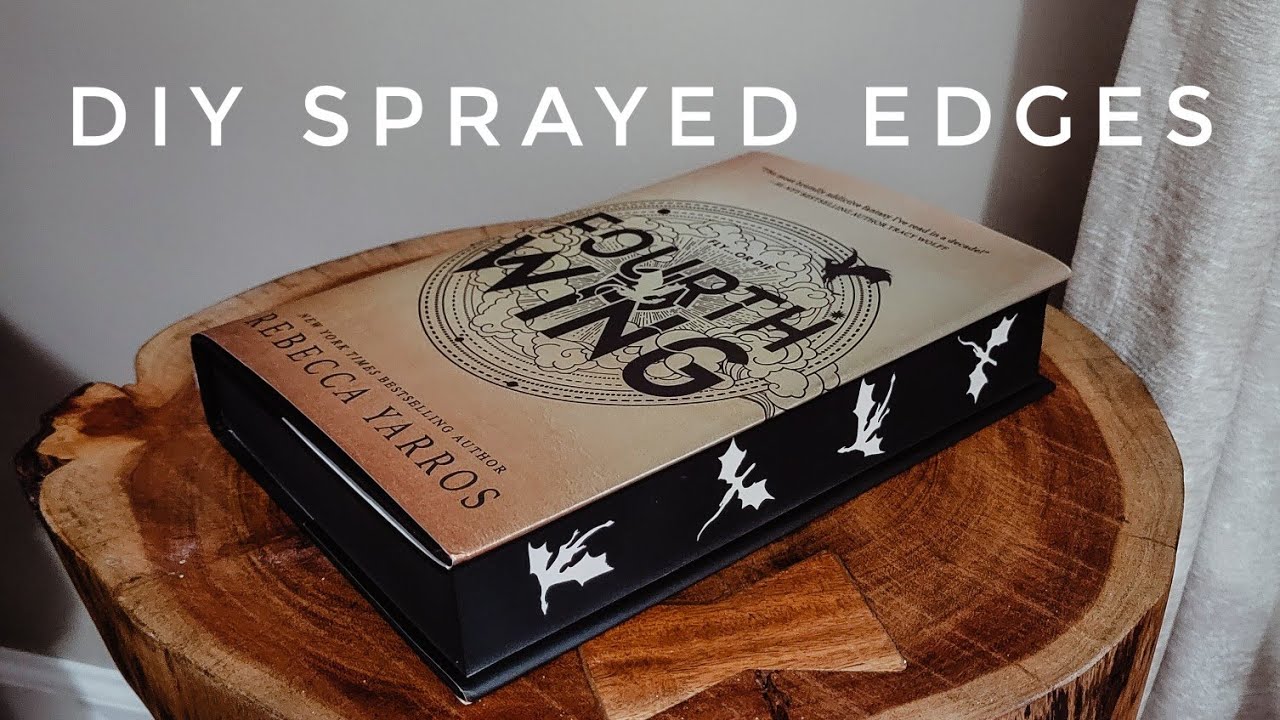how to fix sprayed edges on books｜TikTok Search