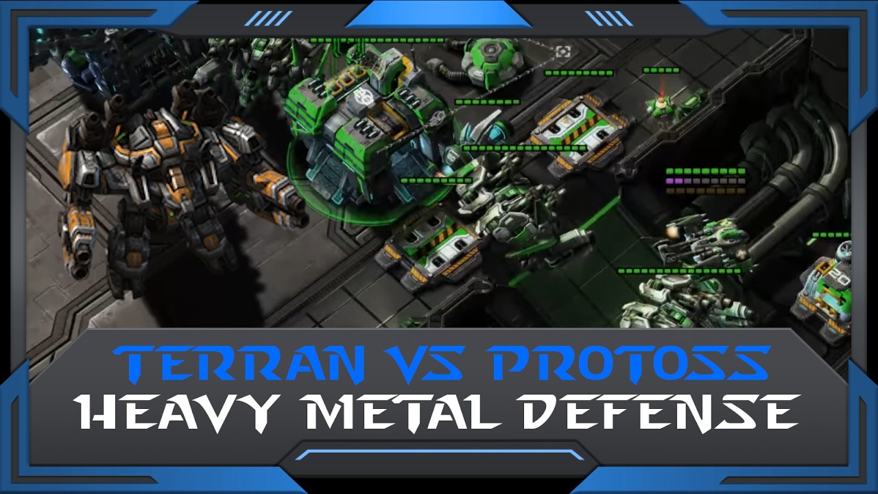 Sc2 Ruff StarCraft 2 (RuFF Highlight): Heavy Metal Defense - YouTube