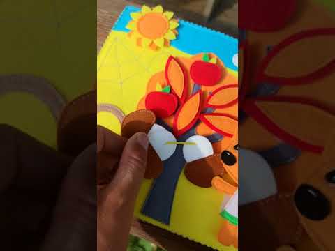 Развивающая мягкая книжка