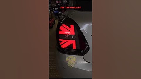 Mini cooper Tail Lights for Swift Desire from Kalyani Car Jewels