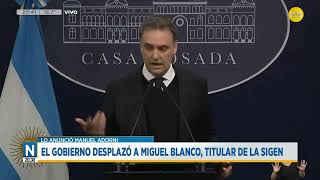 El Gobierno Desplazó A Miguel Blanco, Ular De La Sigen N2030 18-07-25