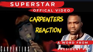 Carpenters - Superstar -REACTION VIDEO