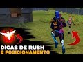 PARE DE MORRER FÁCIL! DICAS DE RUSH E POSICIONAMENTO!! FREE FIRE MOBILE