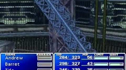 Final Fantasy VII Speedrun 6th Segment - 7:41 By Andrew 