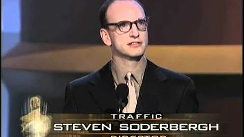 Steven Soderbergh winning the Oscar for Directing
