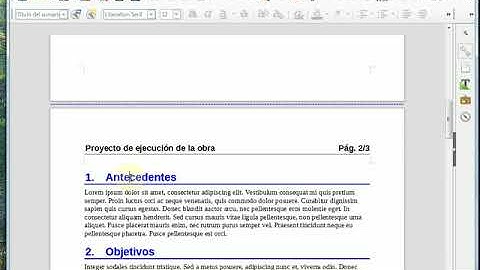 W1-7-04. Creación de sumarios en LibreOffice Writer