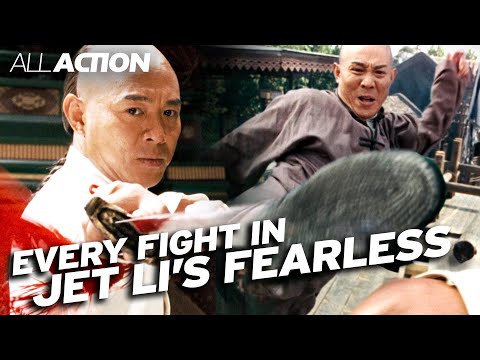 Every Fight in Jet Li's Fearless | All Action