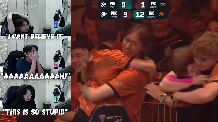 PRX Mindfreak *CRASHES OUT* AT PRX For THROWING Against FNATIC..