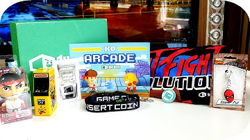 1Up Box - June 2015 - ARCADE! Mystery Unboxing!  | 4K