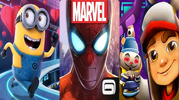 Subway Surfers VS Spider Man Unlimited - MINION RUSH Despicable Me Gameplay 2021