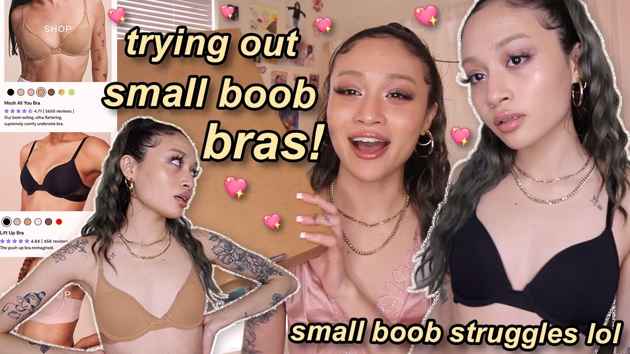Pepper Bras for Small Chests Try on Haul and Review