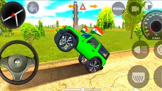 Dollar (Song) Modified Mahindra Green Thar 😈 Indian car simulator 3D || Android gameplay ||gamevideo