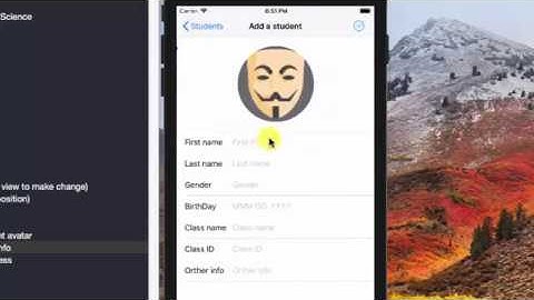 [iOSDev] Student Management Application