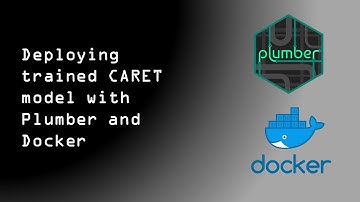 Deploying a CARET ML R model to Docker