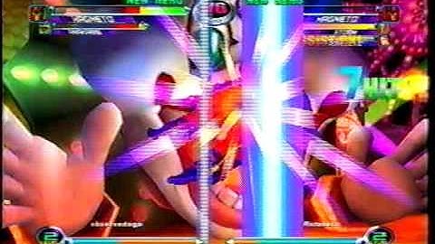 MvC2 Online (360): Dereklearnslow (Mag/Anak/Doom) vs Brett (MSP) 2 .:10.12.09:.
