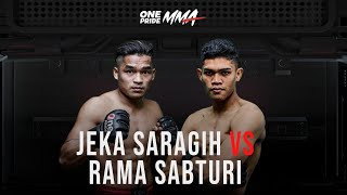 Contender Fight! Jeka Saragih VS Rama Sabturi | Full Fight One Pride MMA FN 56