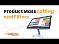 Product mass filter and edit  korona pos manual