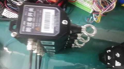 Anti two blocking devices on cranes