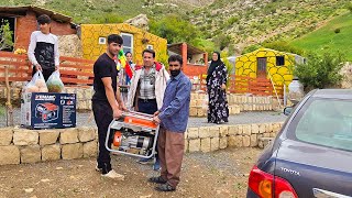 "Ordering a Generator from Isfahan: Amir and Family's New Power Source"