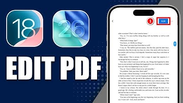 How To Edit A PDF On iPhone (IOS 18 & IOS 26)