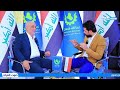 تصريحات ناريه لرئيس تحالف خدمات في بابل محمد كامل العويسي الاعلامي احمد الموسوي