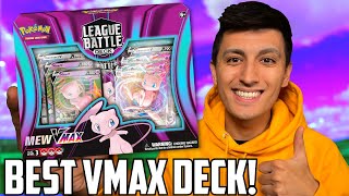 Mew VMAX League Battle Deck! (Review/Opening) screenshot 2