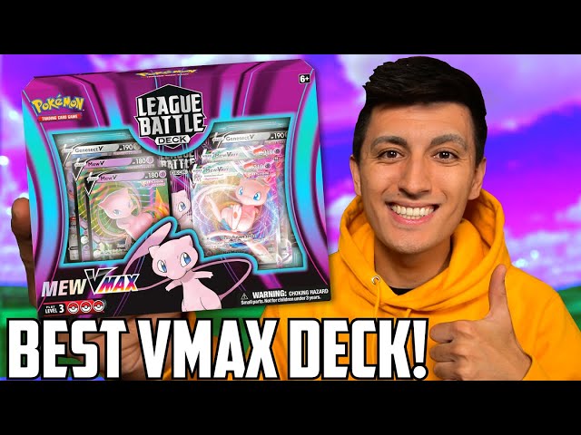 Mew VMAX League Battle Deck Revealed, PokeGuardian