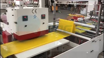 Soft Handle Plastic Bag Making Machine (Auto attaching soft loop handle)