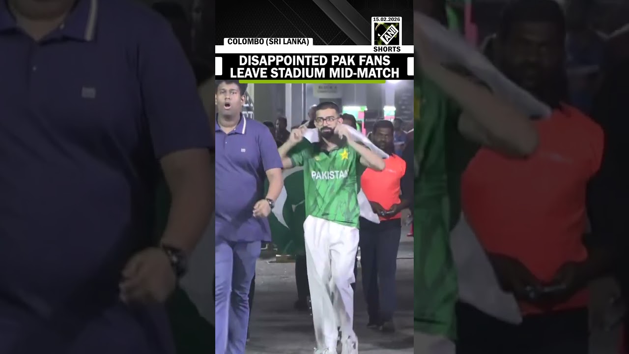 Disappointed Pakistani fans leave stadium mid-match in India vs Pakistan match in T20 WC 2026