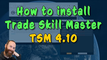 How to install TRADESKILLMASTER TSM 4.10 add on - WoW Gold