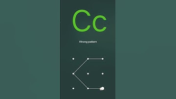 pattern lock style open the challenge