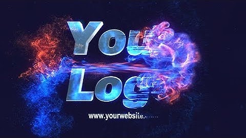 Create a Shocking Colorful Smoke Logo Intro Video - MakeWebVideo.com