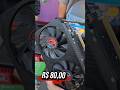 Placa de video + memória ddr4 #feiradorolo #pcgamer #ddr4 #informatica #placadevídeo