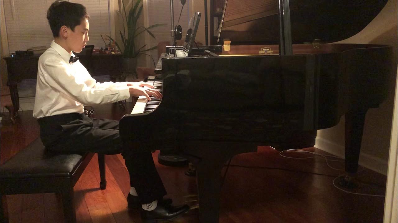 GMTA piano competition Grade 7 By Edwin Tang YouTube