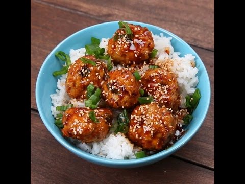 Chicken Teriyaki Meatballs