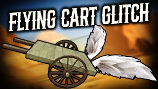 Dead Rails Roblox FLYING HORSE CART GLITCH (no script) | Dead Rails Speedrun Glitches Guide Tips