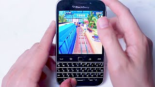 Blackberry Classic Gaming - Subway Surfers - It works! (2020)