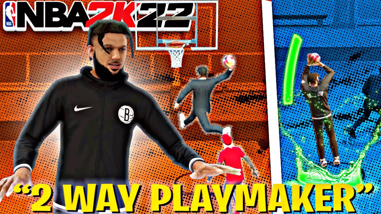 My 2 WAY PLAYMAKER in 2k22 + PLAYMAKING GLASS CLEANER is the NEW META