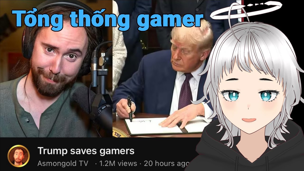 Gamer được cứu bởi Trump