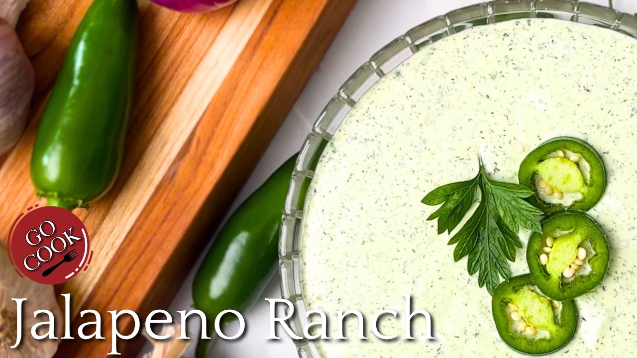 Jalapeno Ranch Dressing | Spicy, Creamy & Addictively Zesty!