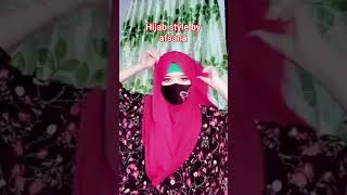 সহজ পার্রটি হিজাব স্টাইল ♥♥easy hijab style hijab hijabfashion youtubeshorts ?