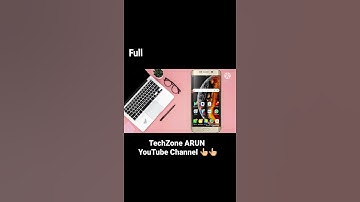 how to remove short video background | ONLY 1 Click | TechZone ARUN #shorts