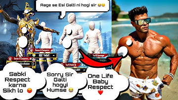 🇮🇳🔥Random Hashtags India Title Pro Players call Me Noob And I Challenge For 1v3TDM | PUBG Part.45